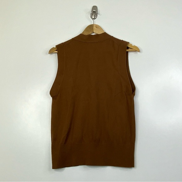 Everlane Brown Wool Blend Size Small Vest. - Picture 2 of 6